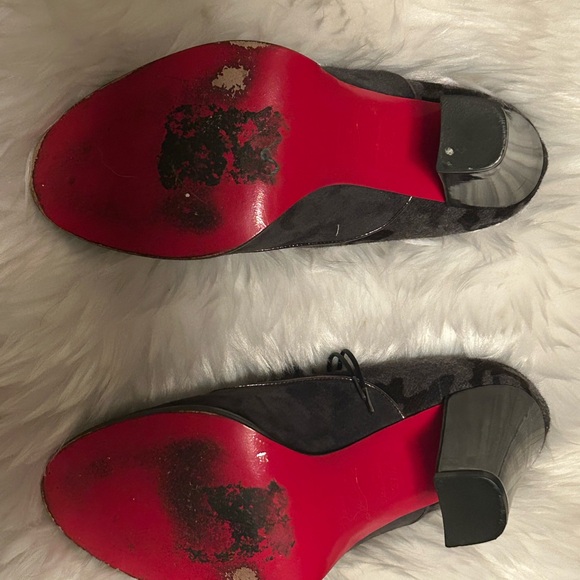 Christian Louboutin Coleslaw Camo Block heels - Picture 5 of 5